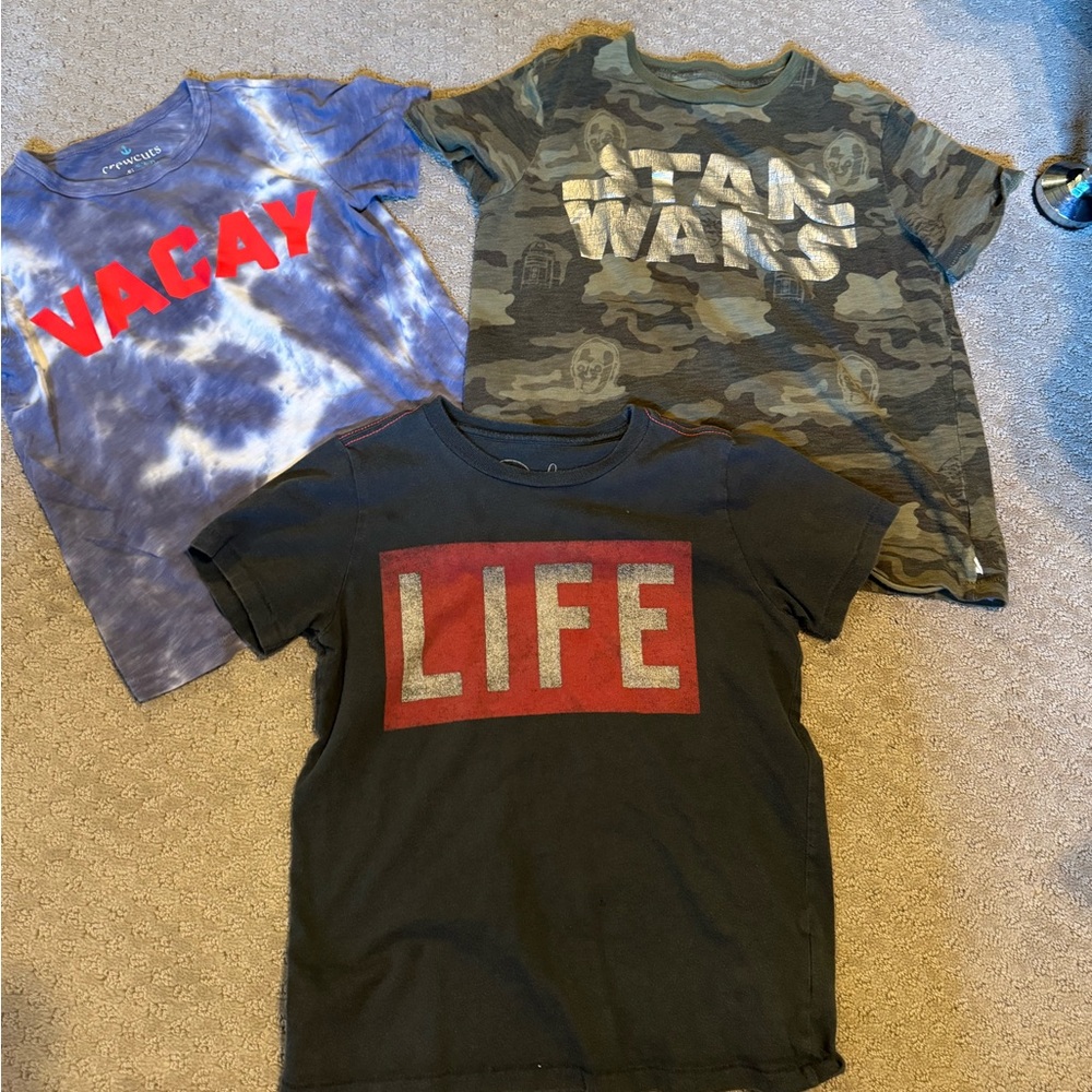 Boys lifestyle tshirts. Gap/jcrew / Nordstrom. Sz 7